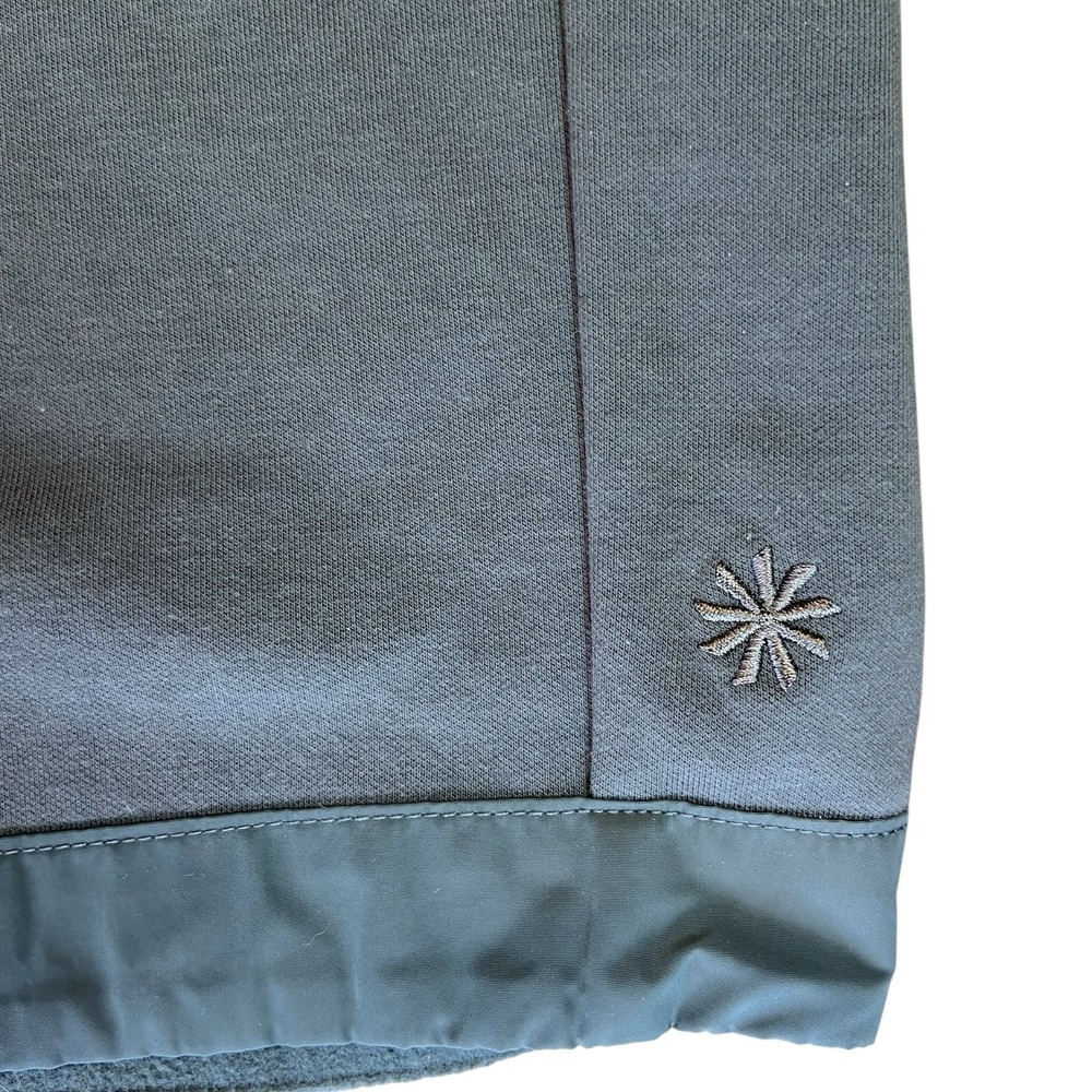 Athleta Triumph Hybrid‎ Wide Leg Crop Pants Women's Bali Green Size small - Picture 4 of 9